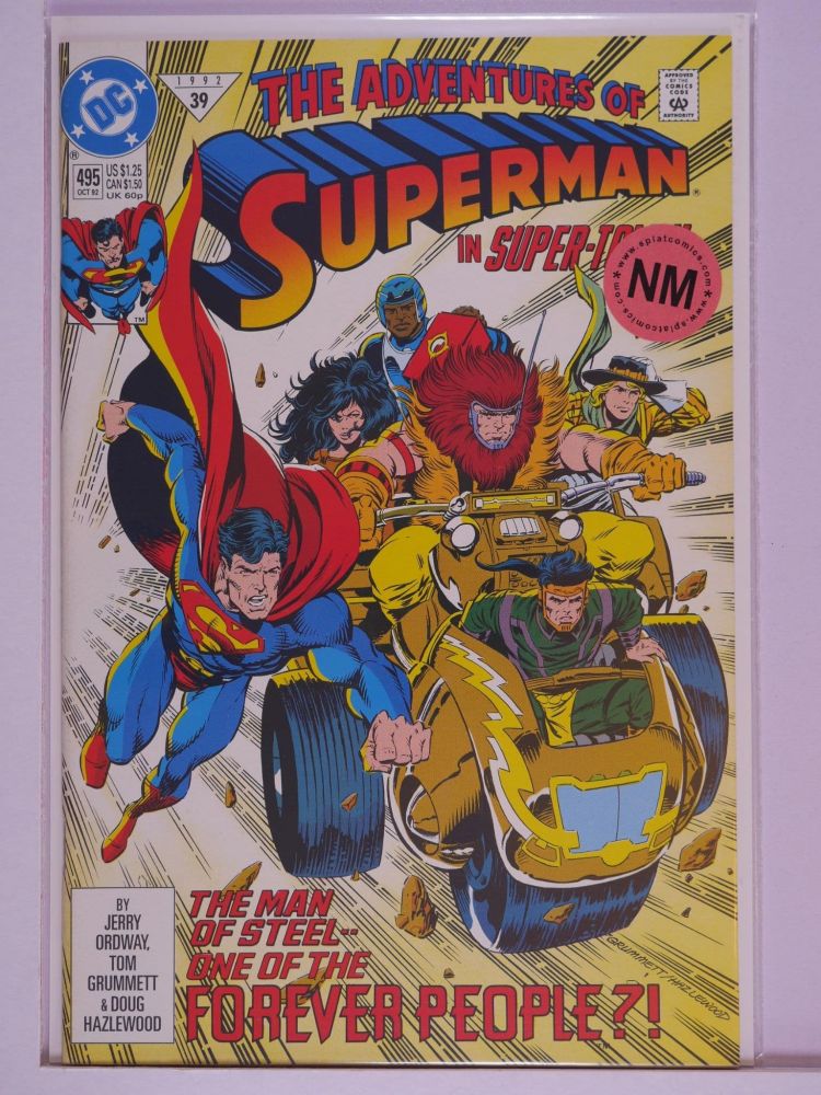 ADVENTURES OF SUPERMAN (1938) Volume 1: # 0495 NM