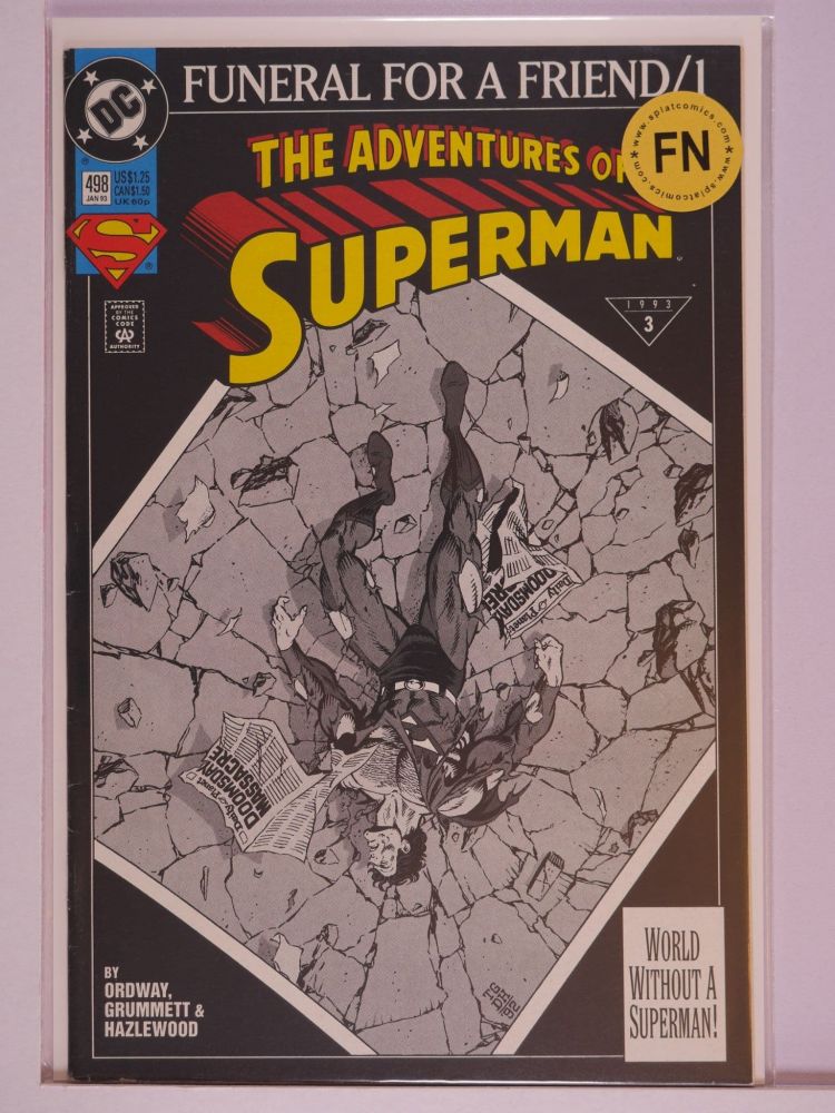 ADVENTURES OF SUPERMAN (1938) Volume 1: # 0498 FN
