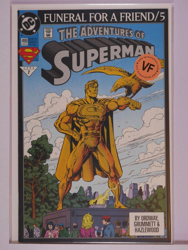 ADVENTURES OF SUPERMAN (1938) Volume 1: # 0499 VF