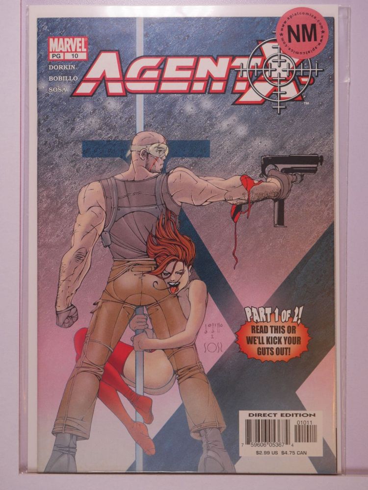 AGENT X (2002) Volume 1: # 0010 NM