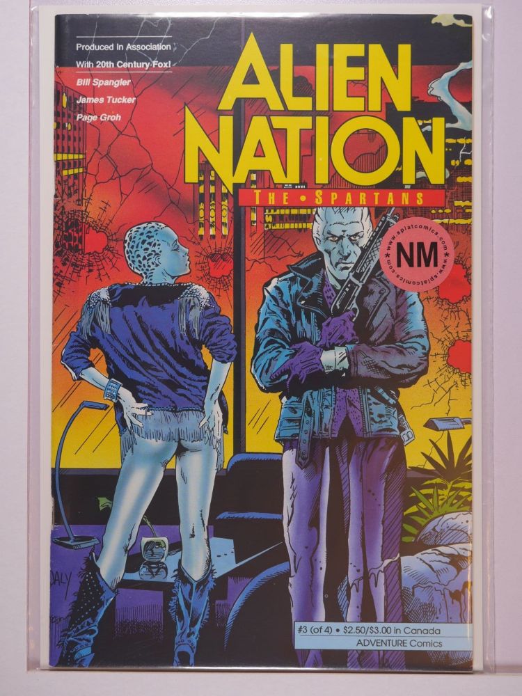 ALIEN NATION THE SPARTANS (1991) Volume 1: # 0003 NM