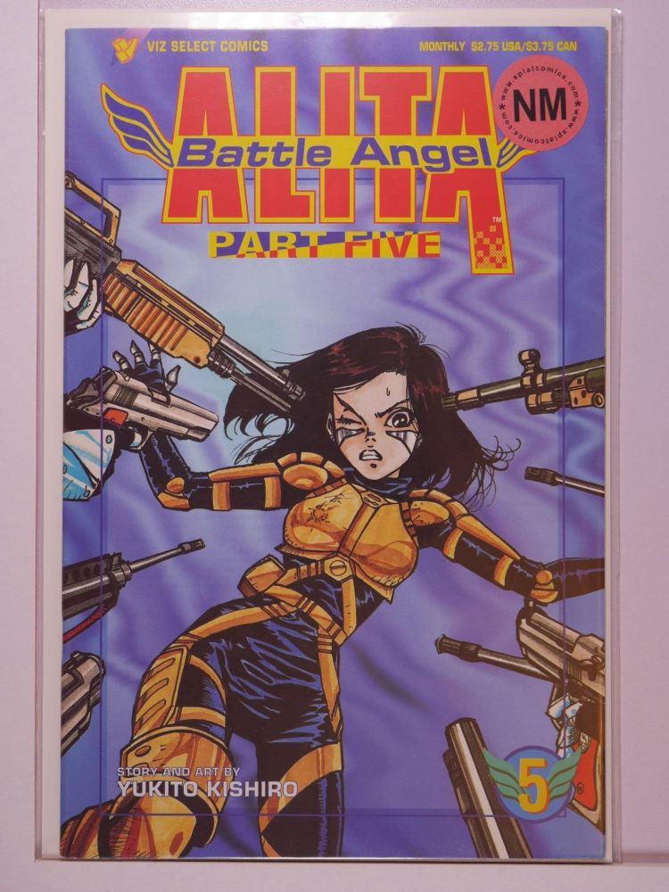 ALITA BATTLE ANGEL PART FIVE (1995) Volume 1: # 0005 NM