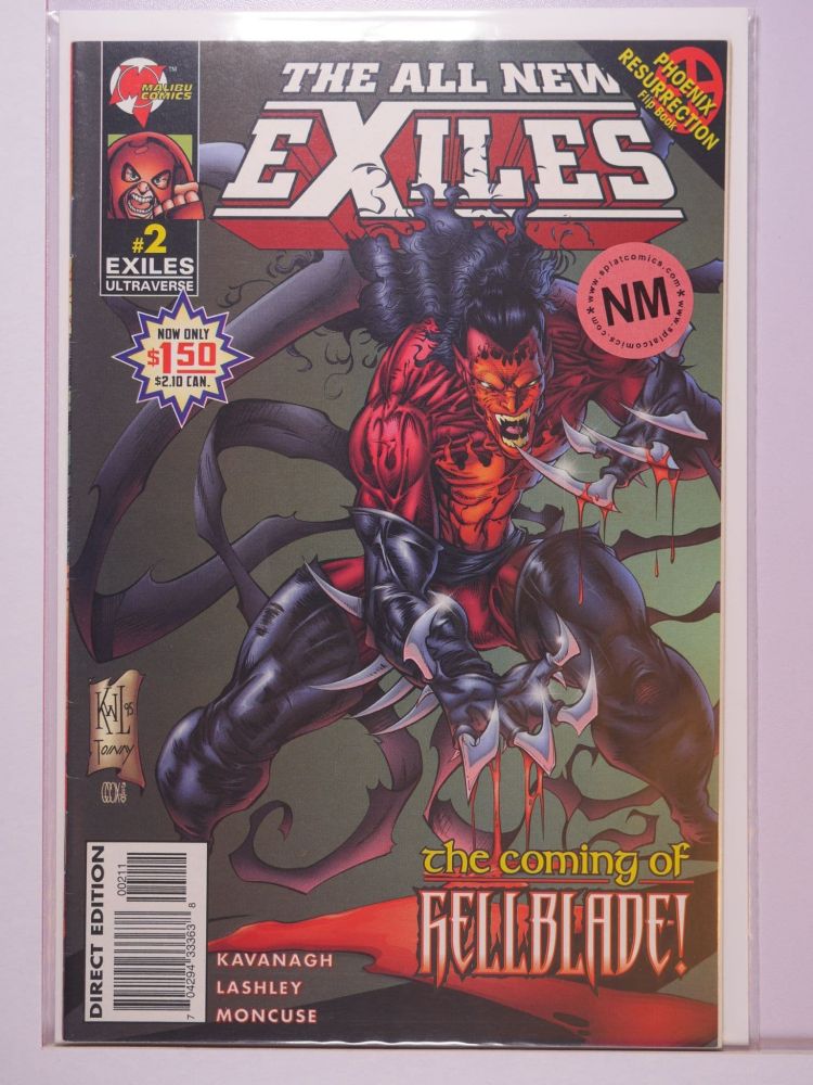 ALL NEW EXILES (1995) Volume 1: # 0002 NM