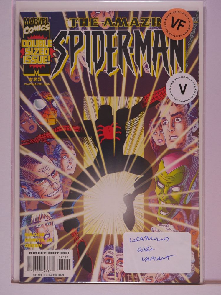 AMAZING SPIDERMAN (1998) Volume 2: # 0025 VF WRAPAROUND COVER VARIANT