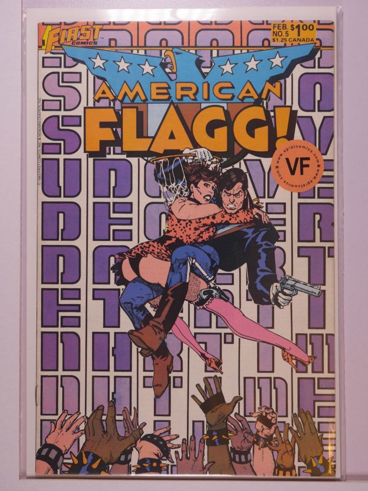 AMERICAN FLAGG (1983) Volume 1: # 0005 VF