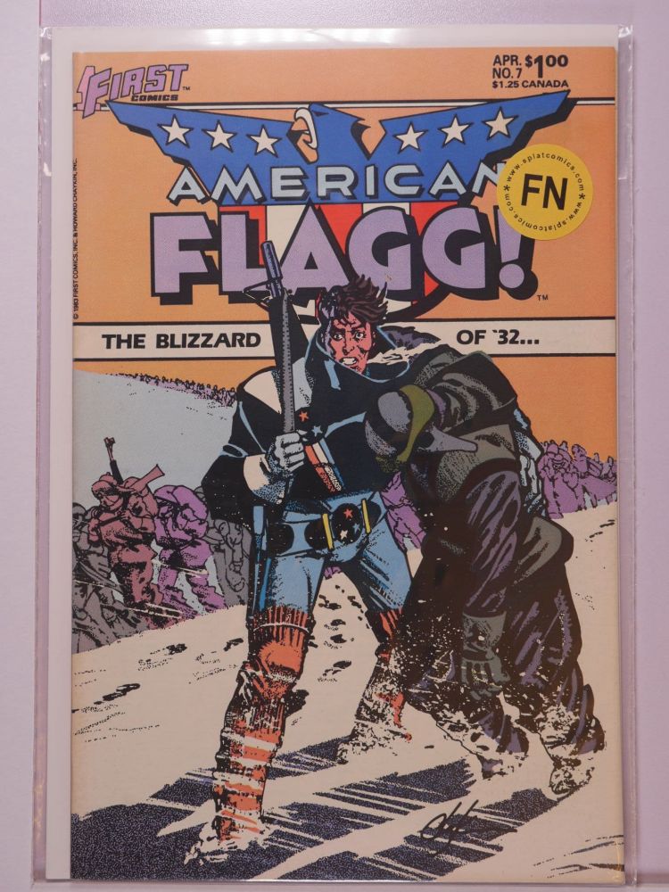 AMERICAN FLAGG (1983) Volume 1: # 0007 FN