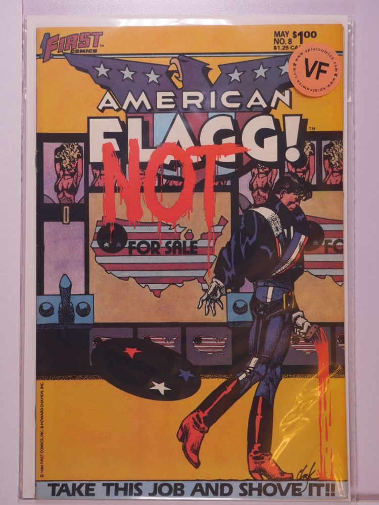 AMERICAN FLAGG (1983) Volume 1: # 0008 VF