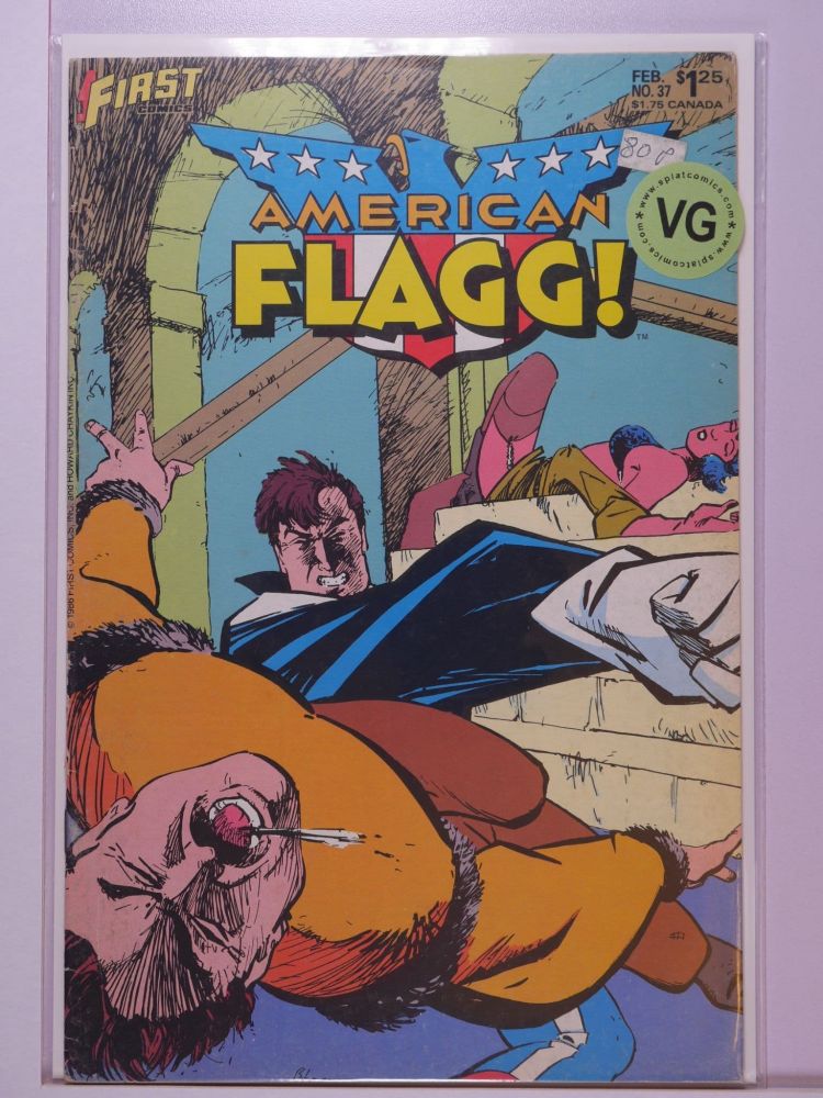 AMERICAN FLAGG (1983) Volume 1: # 0037 VG
