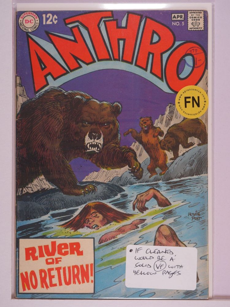 ANTHRO (1968) Volume 1: # 0005 FN