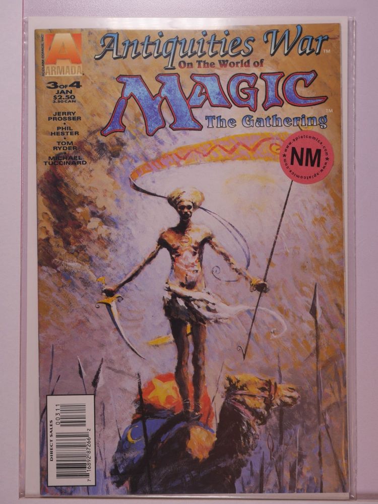 ANTIQUITIES WAR ON THE WORLD OF MAGIC THE GATHERING (1995) Volume 1: # 0003 NM
