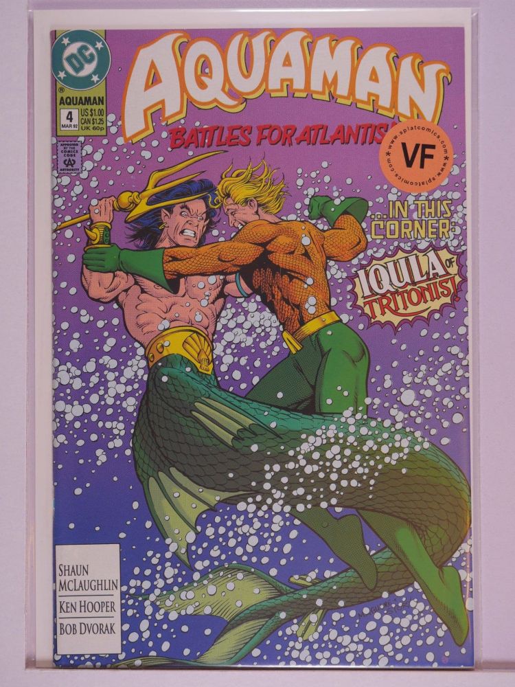 AQUAMAN (1991) Volume 3: # 0004 VF