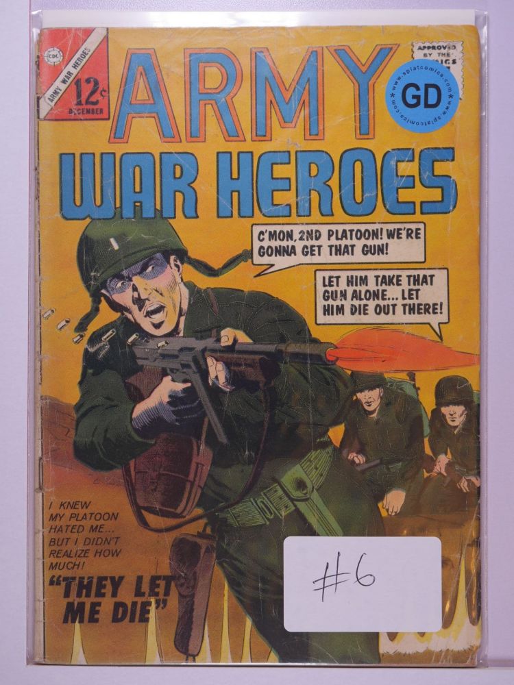ARMY WAR HEROES (1963) Volume 1: # 0006 GD