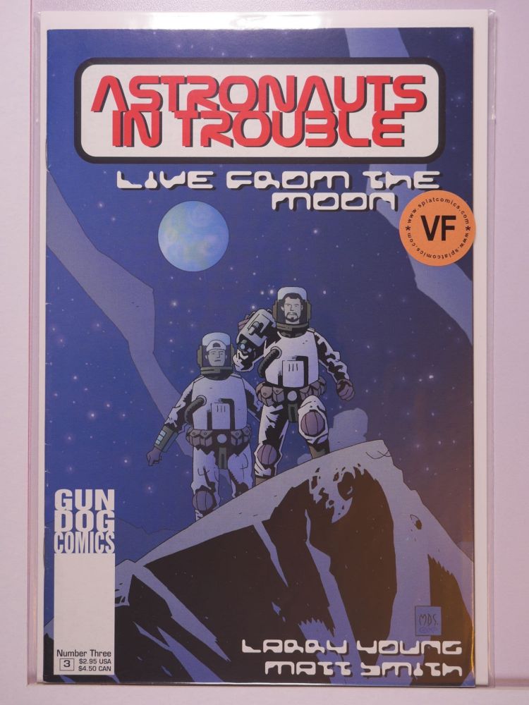ASTRONAUTS IN TROUBLE LIVE FROM THE MOON (1999) Volume 1: # 0003 VF