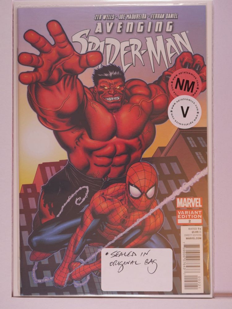 AVENGING SPIDERMAN (2012) Volume 1: # 0002 NM COVER BY ED MCGUINNESS VARIANT