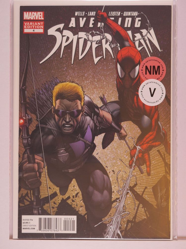 AVENGING SPIDERMAN (2012) Volume 1: # 0004 NM COVER BY DALE KEOWN VARIANT
