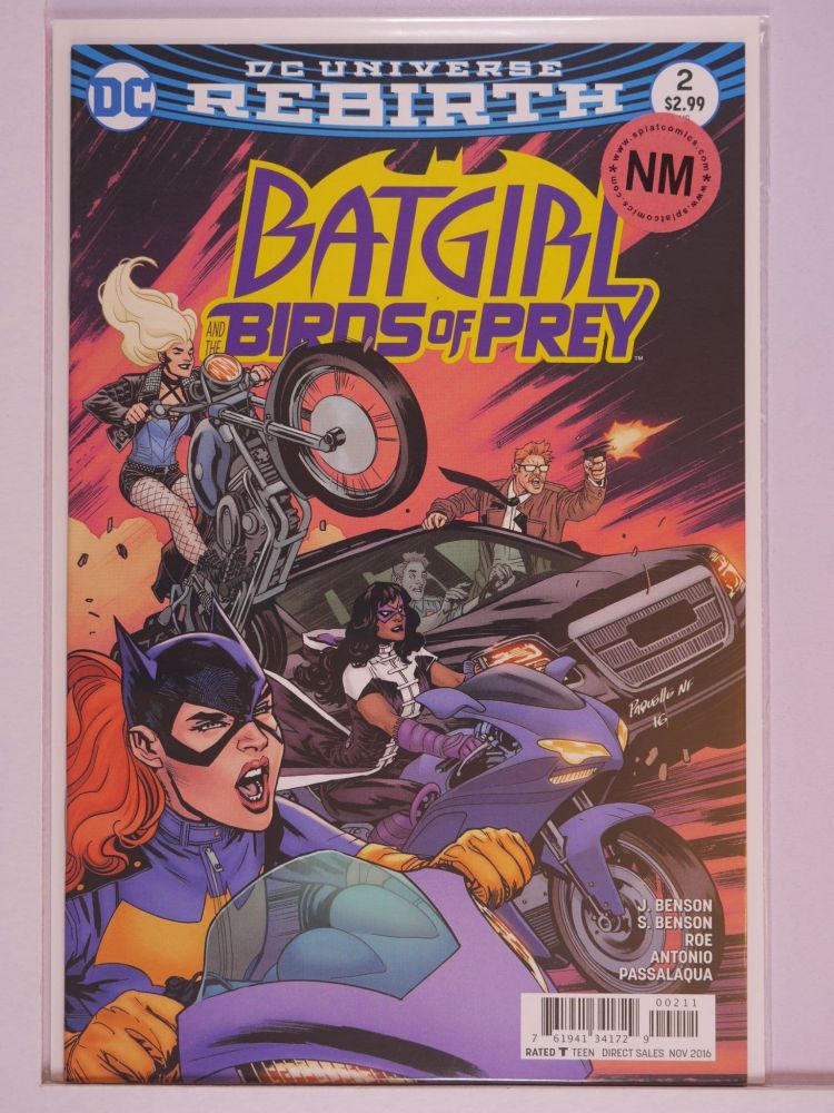 BATGIRL AND THE BIRDS OF PREY (2016) Volume 1: # 0002 NM