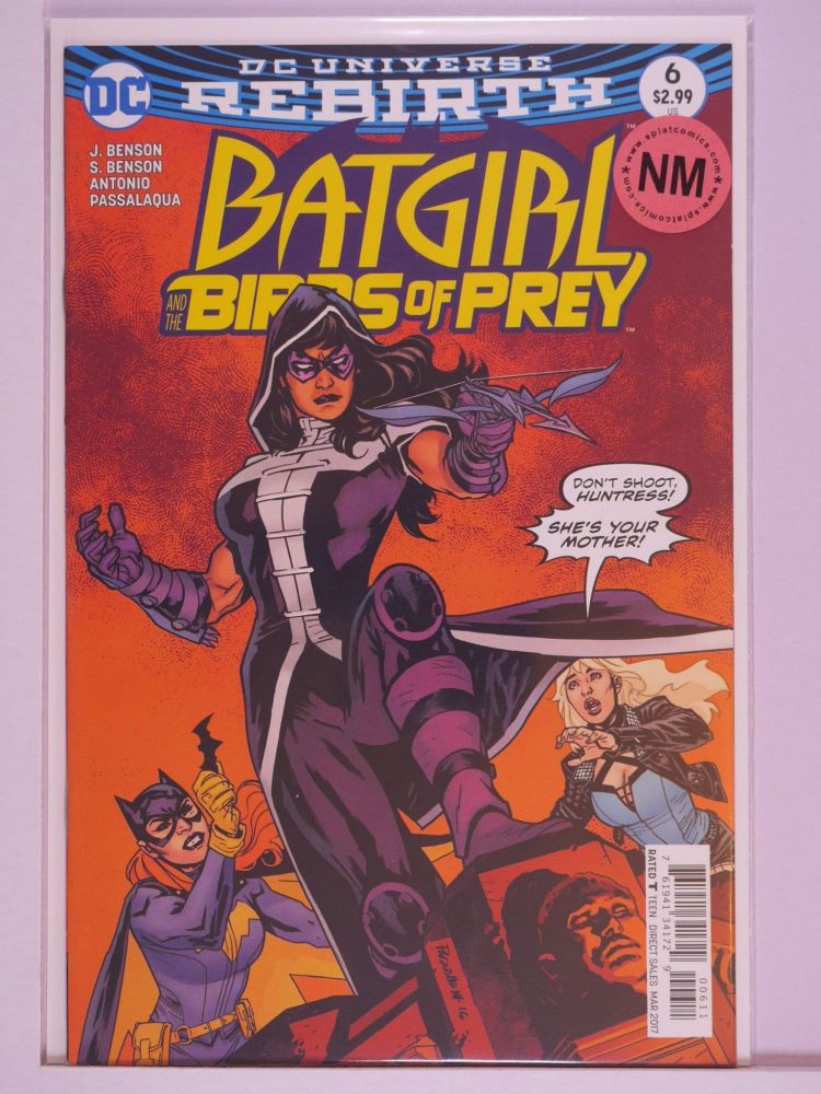 BATGIRL AND THE BIRDS OF PREY (2016) Volume 1: # 0006 NM