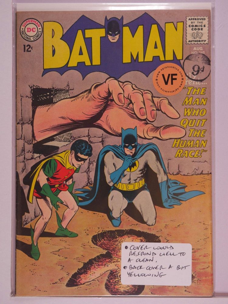 BATMAN (1940) Volume 1: # 0165 VF