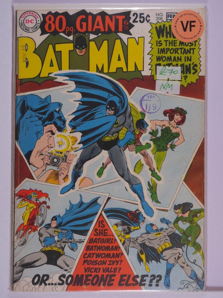 BATMAN (1940) Volume 1: # 0208 VF