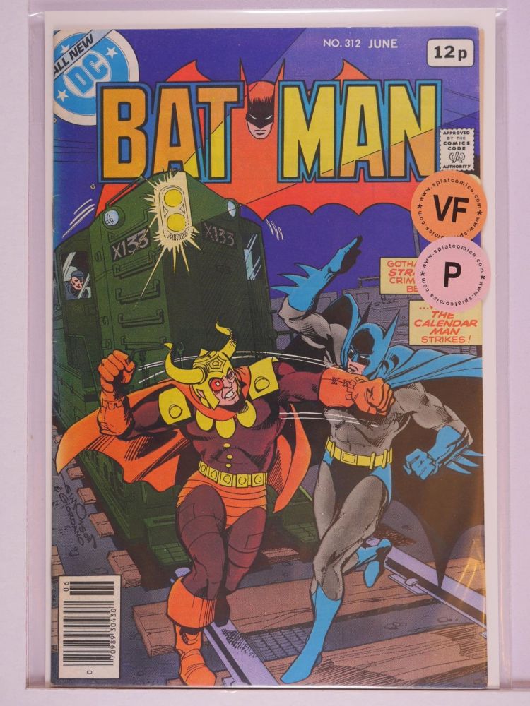 BATMAN (1940) Volume 1: # 0312 VF PENCE