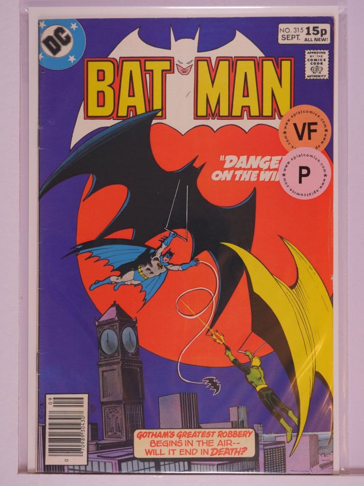 BATMAN (1940) Volume 1: # 0315 VF PENCE