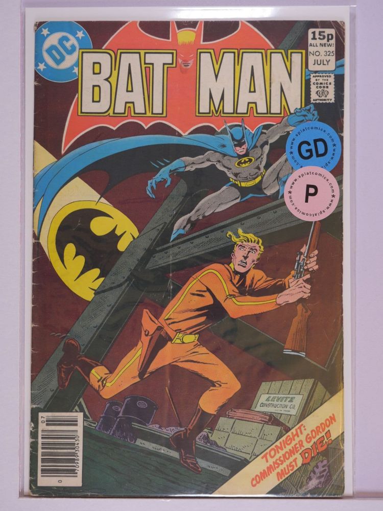 BATMAN (1940) Volume 1: # 0325 GD PENCE