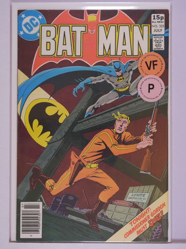 BATMAN (1940) Volume 1: # 0325 VF PENCE