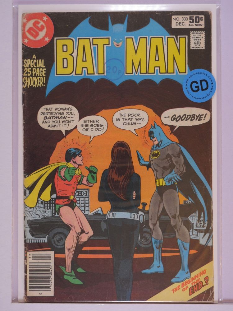 BATMAN (1940) Volume 1: # 0330 GD