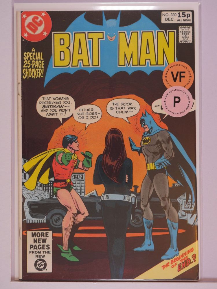 BATMAN (1940) Volume 1: # 0330 VF PENCE