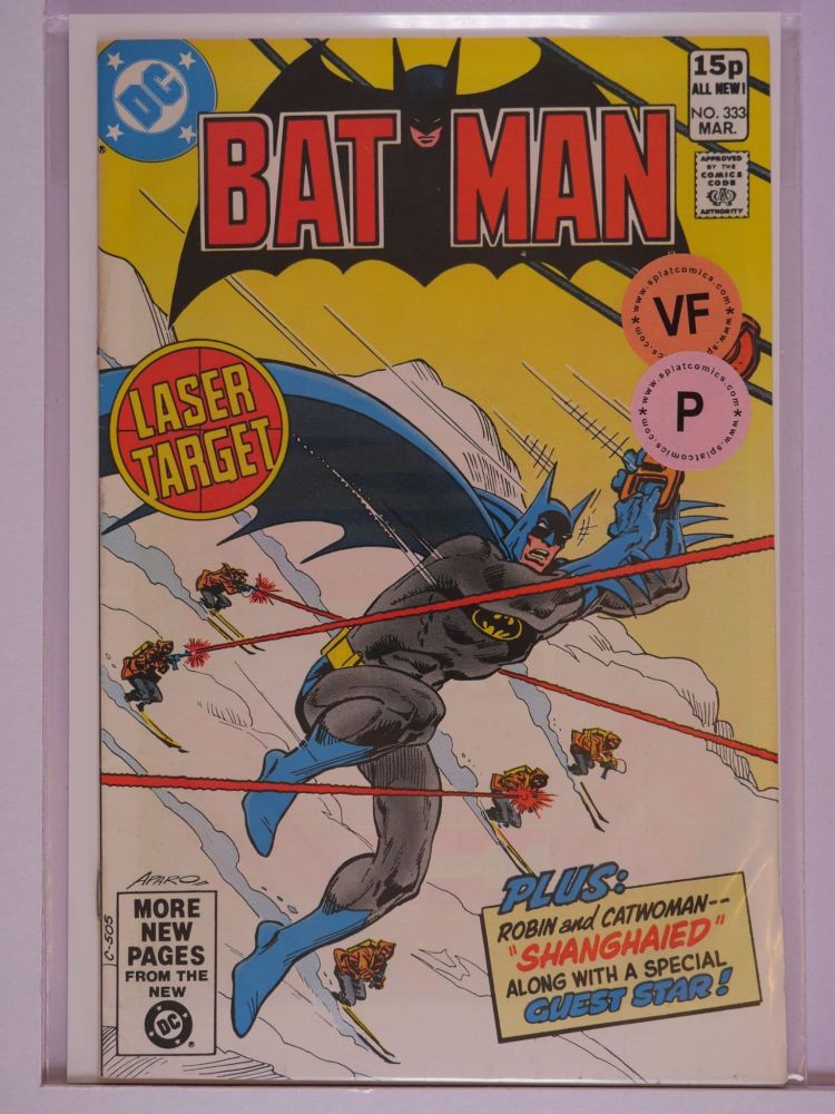 BATMAN (1940) Volume 1: # 0333 VF PENCE
