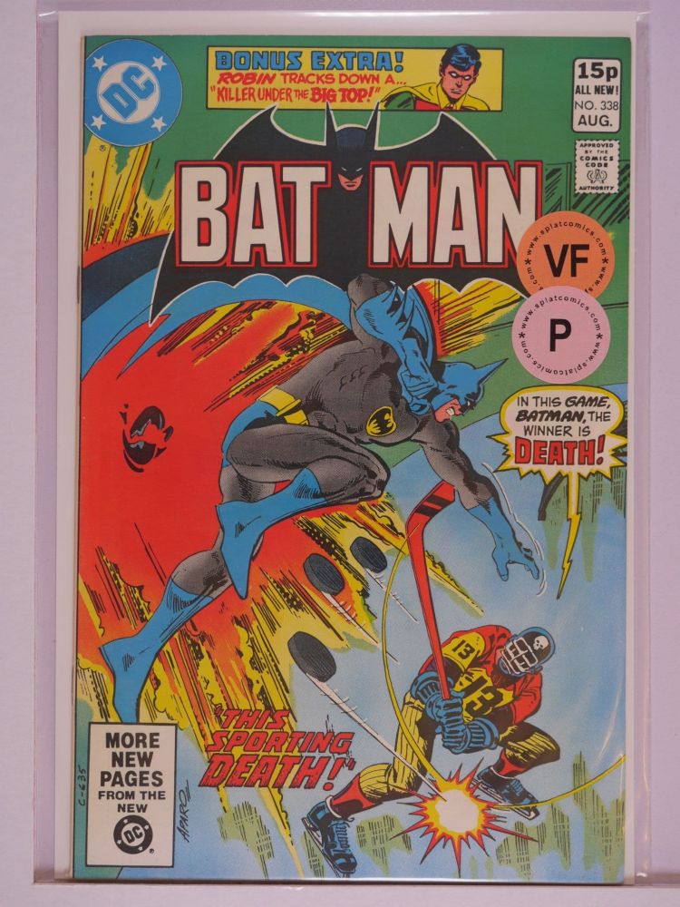 BATMAN (1940) Volume 1: # 0338 VF PENCE