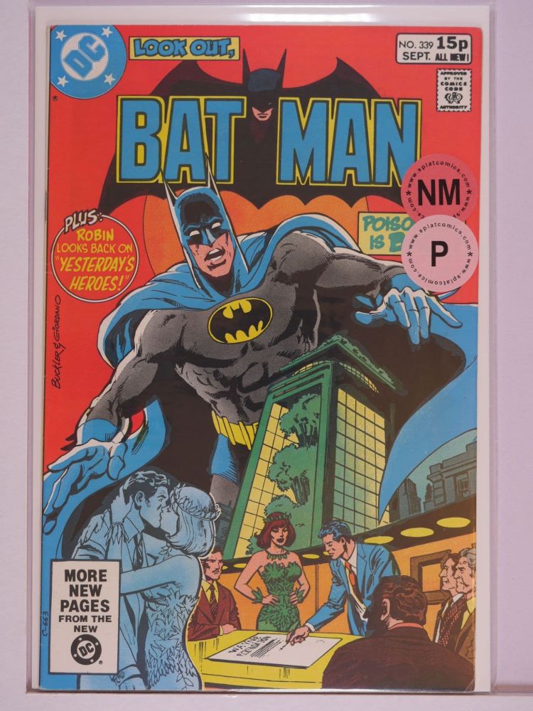 BATMAN (1940) Volume 1: # 0339 NM PENCE