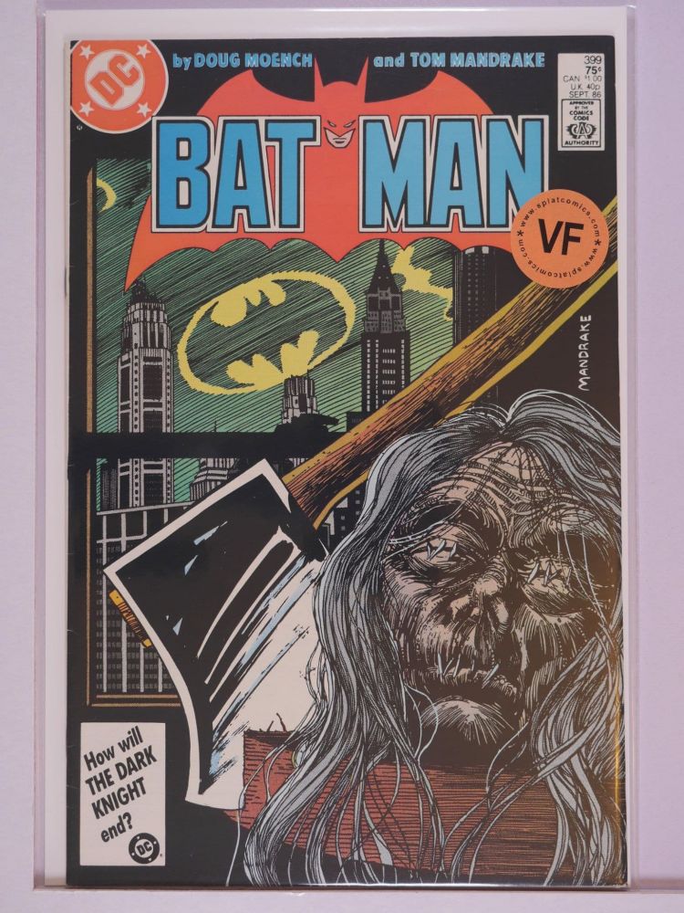 BATMAN (1940) Volume 1: # 0399 VF