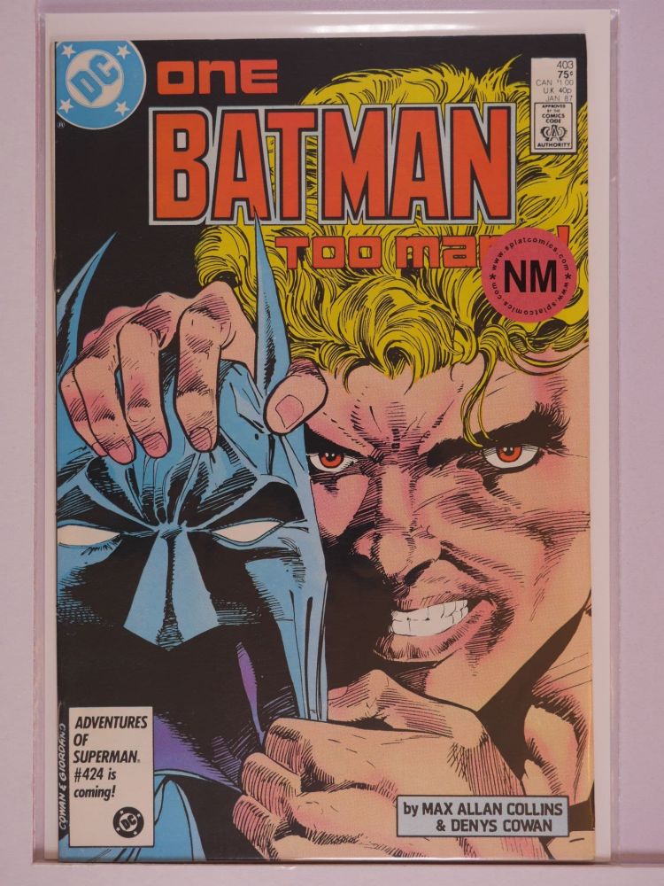 BATMAN (1940) Volume 1: # 0403 NM