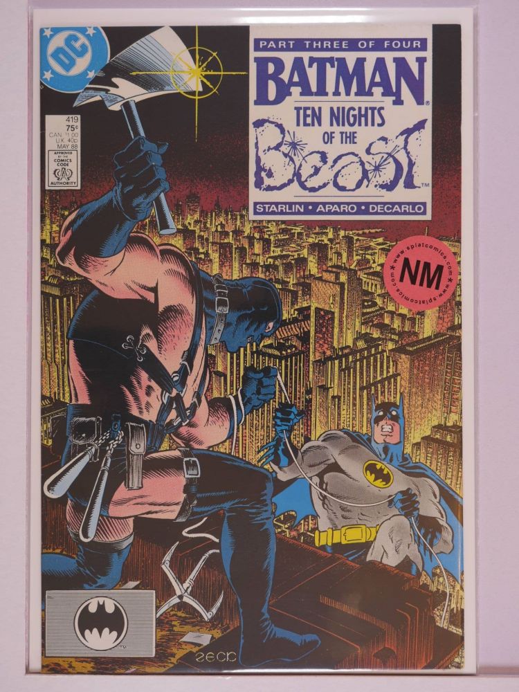 BATMAN (1940) Volume 1: # 0419 NM
