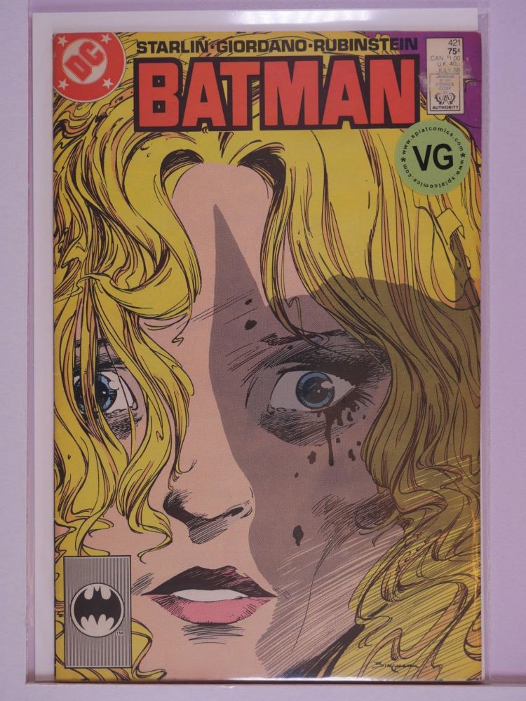BATMAN (1940) Volume 1: # 0421 VG