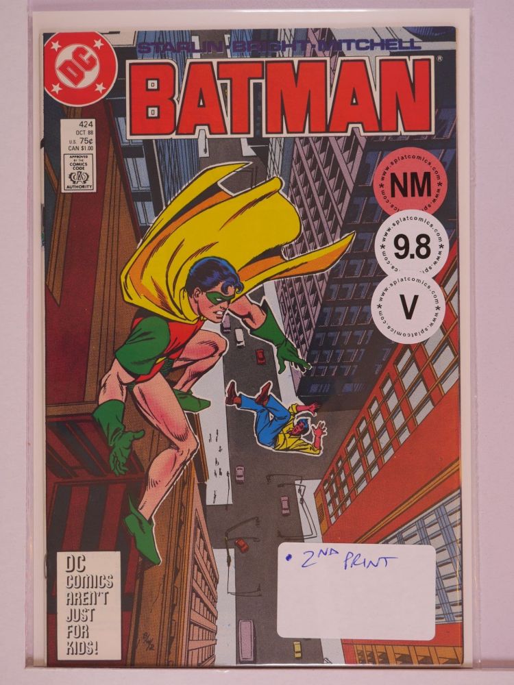 BATMAN (1940) Volume 1: # 0424 NM 2ND PRINT 9.8 VARIANT