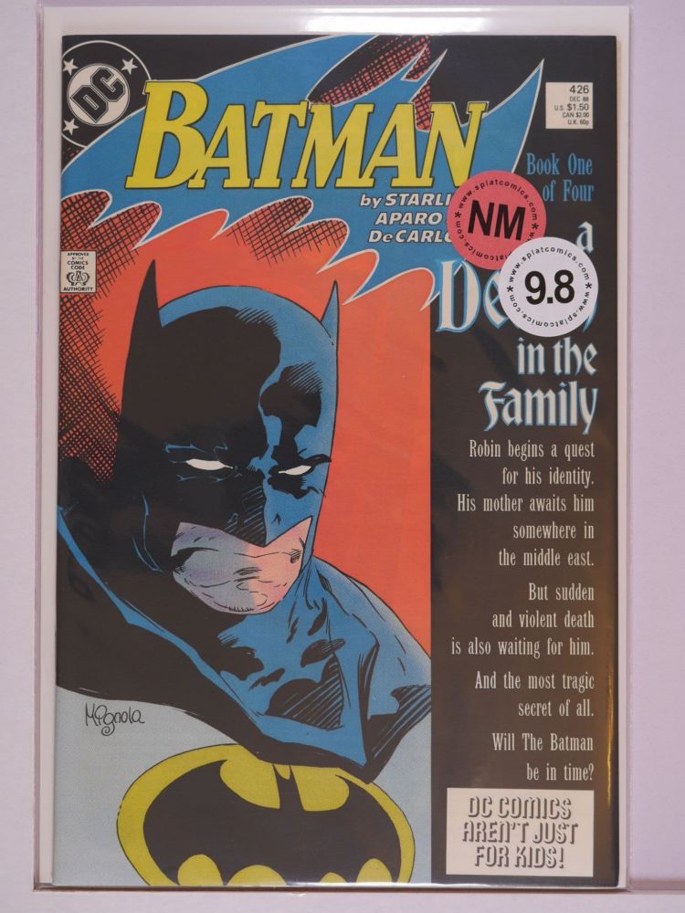 BATMAN (1940) Volume 1: # 0426 NM 9.8 VARIANT