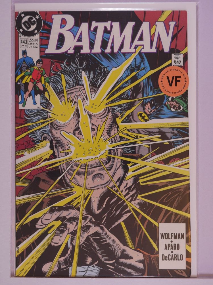 BATMAN (1940) Volume 1: # 0443 VF