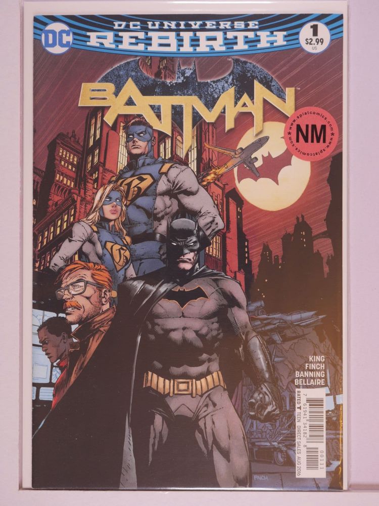 BATMAN (2016) Volume 3: # 0001 NM