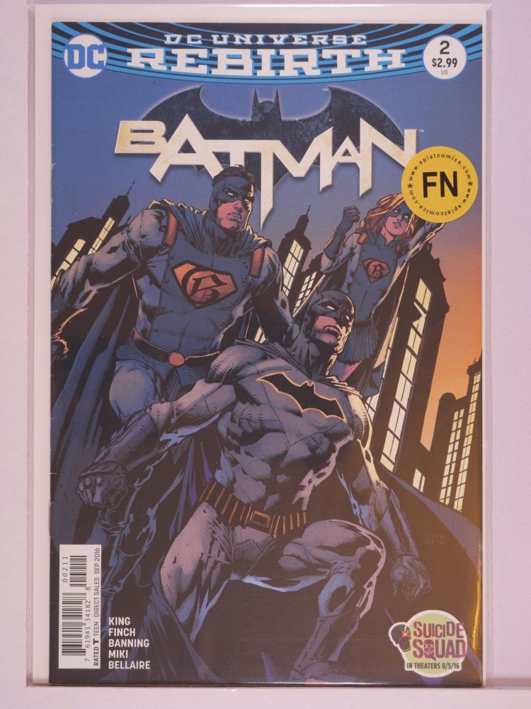 BATMAN (2016) Volume 3: # 0002 FN