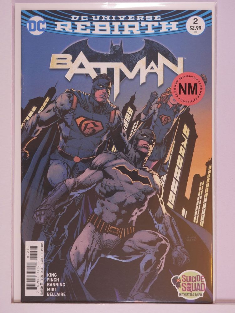 BATMAN (2016) Volume 3: # 0002 NM