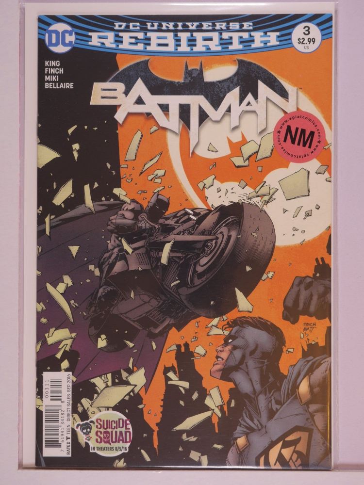 BATMAN (2016) Volume 3: # 0003 NM