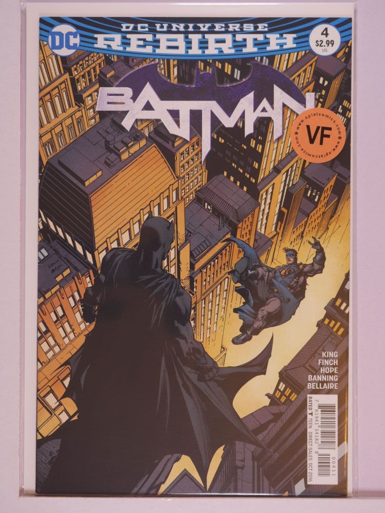 BATMAN (2016) Volume 3: # 0004 VF