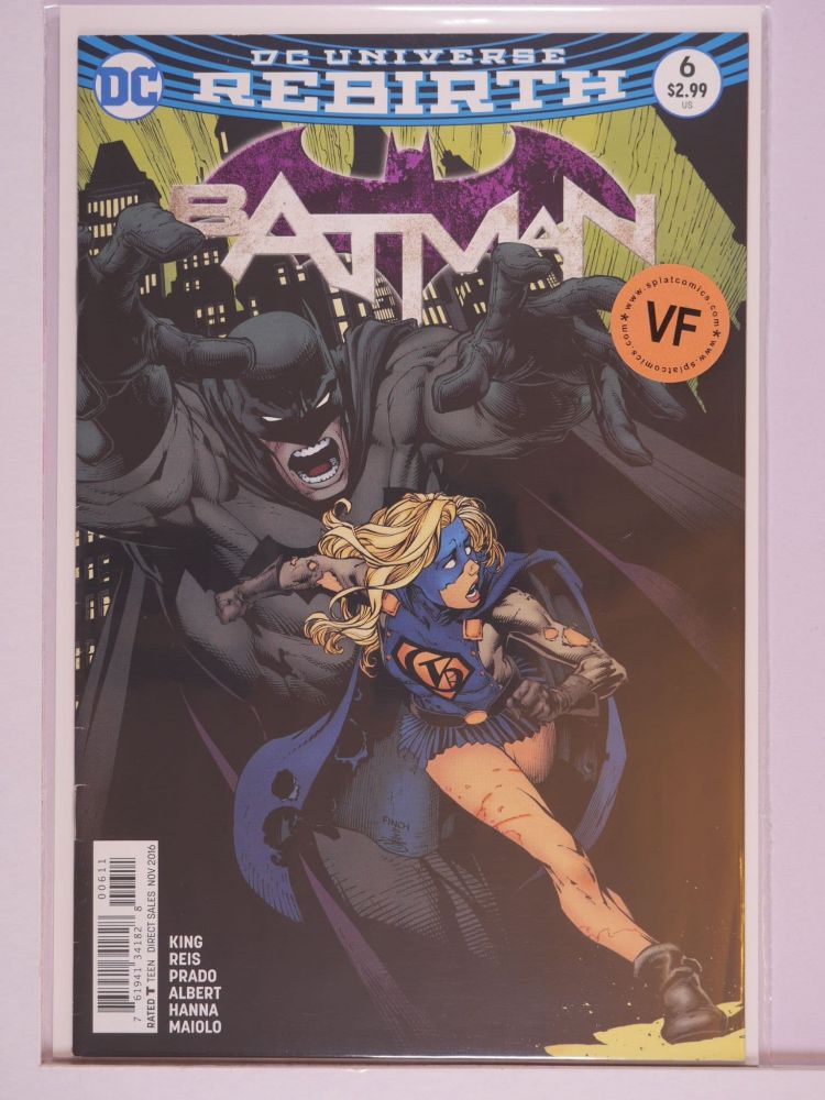 BATMAN (2016) Volume 3: # 0006 VF