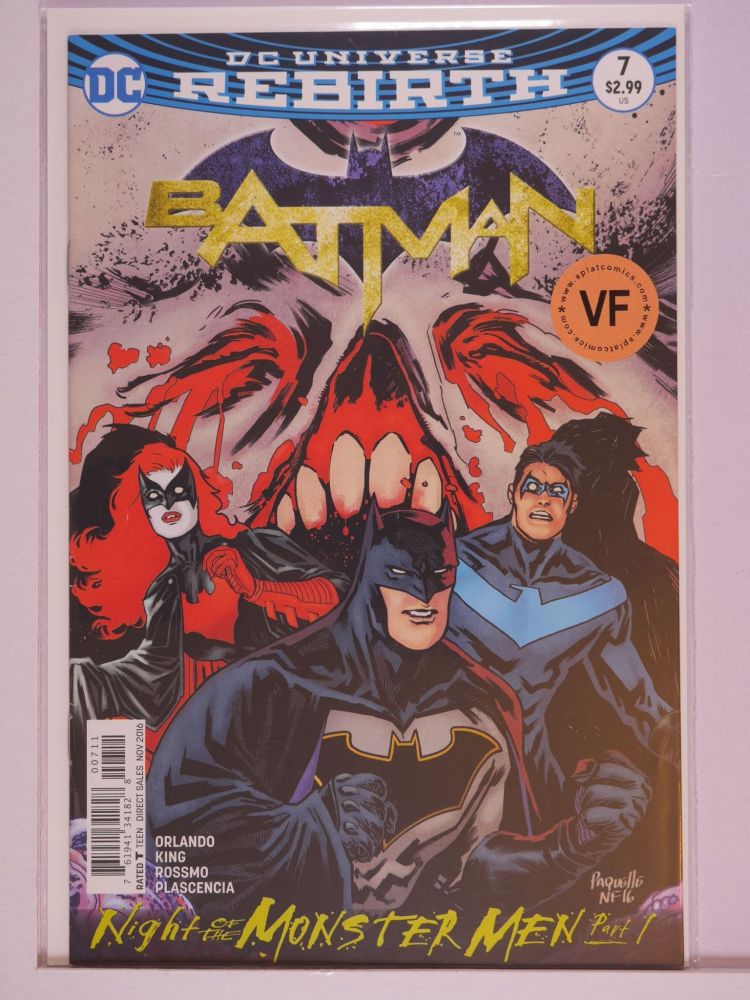 BATMAN (2016) Volume 3: # 0007 VF