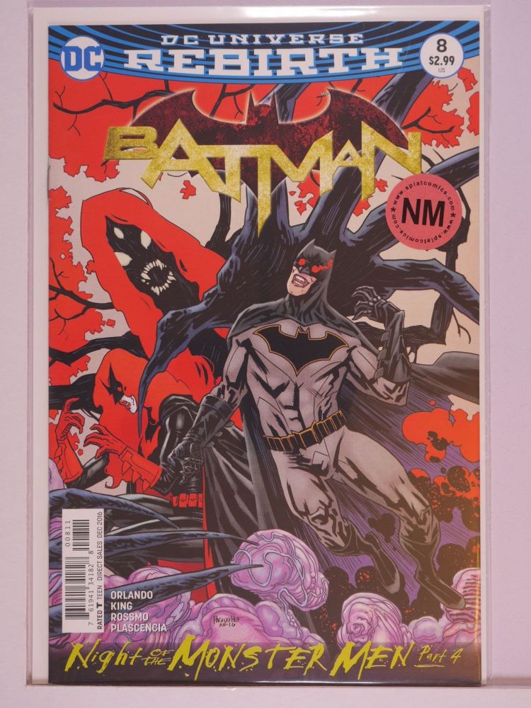 BATMAN (2016) Volume 3: # 0008 NM