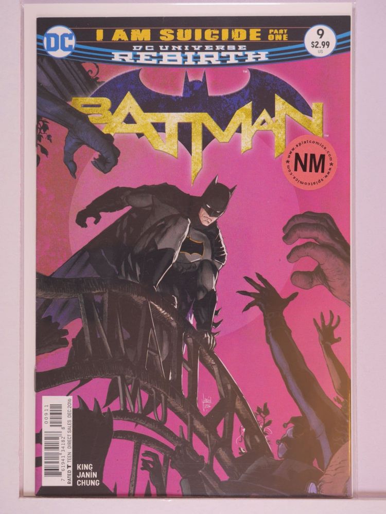 BATMAN (2016) Volume 3: # 0009 NM