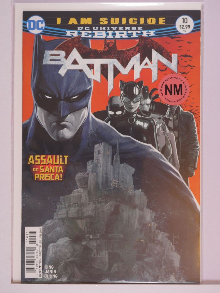 BATMAN (2016) Volume 3: # 0010 NM