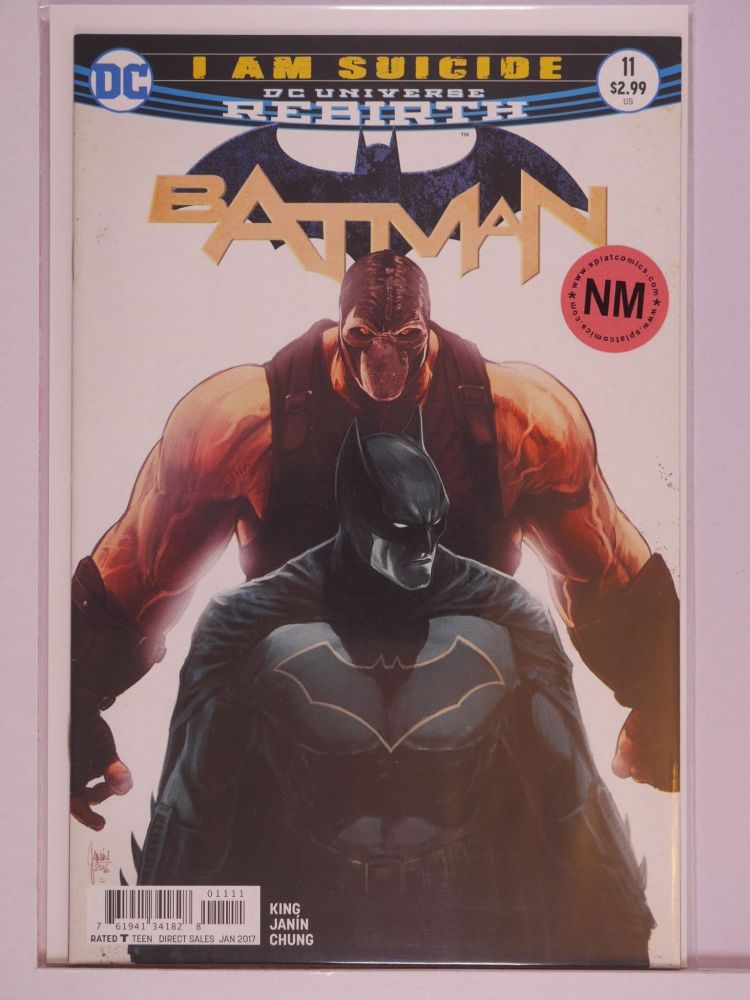 BATMAN (2016) Volume 3: # 0011 NM